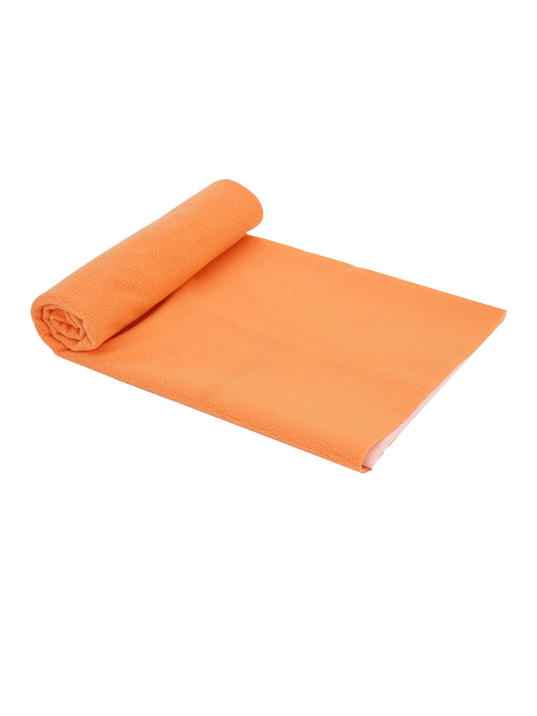 Keviv Kids Orange Cotton Bed Mattress Protector