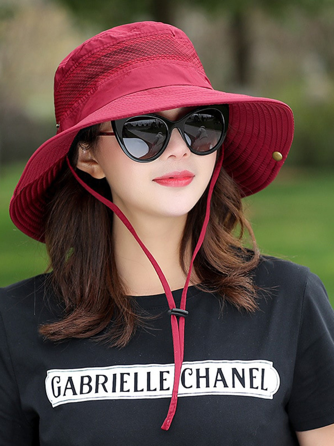 Alexvyan Women Casual Breathable Waterproof Wide Brim Sun Hat