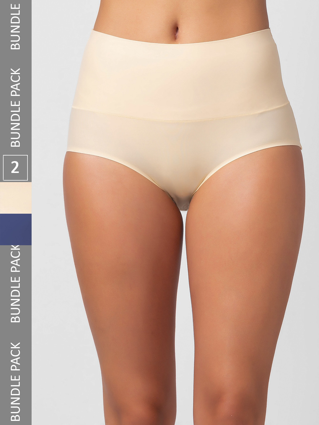 NOIRA Women Pack Of 2 Assorted Hipster Briefs 873_SNbl_NO