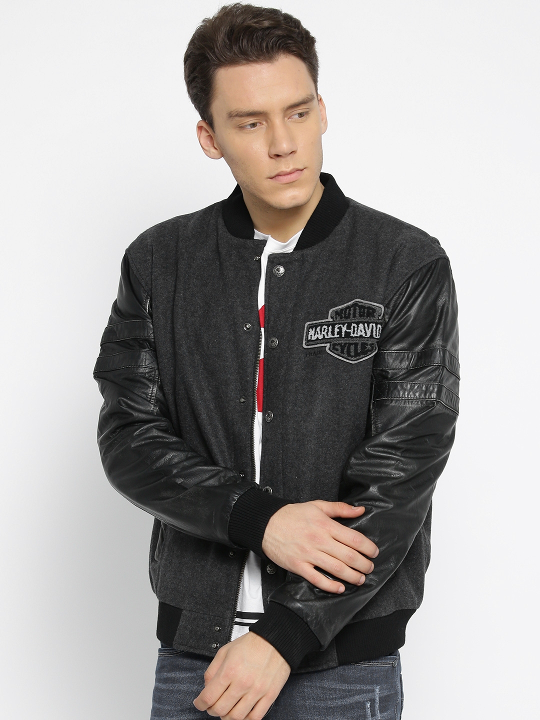 Harley on sale bomber jacket