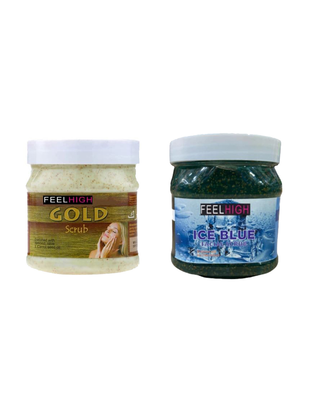 feelhigh Face and Body Gold and Vitamin C Scrub