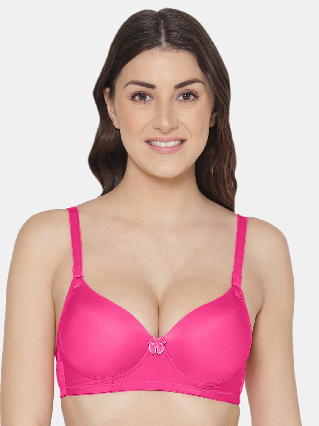 Tweens Pack of 1 Push-Up Soft Polyamide 3/4th Coverage Bra