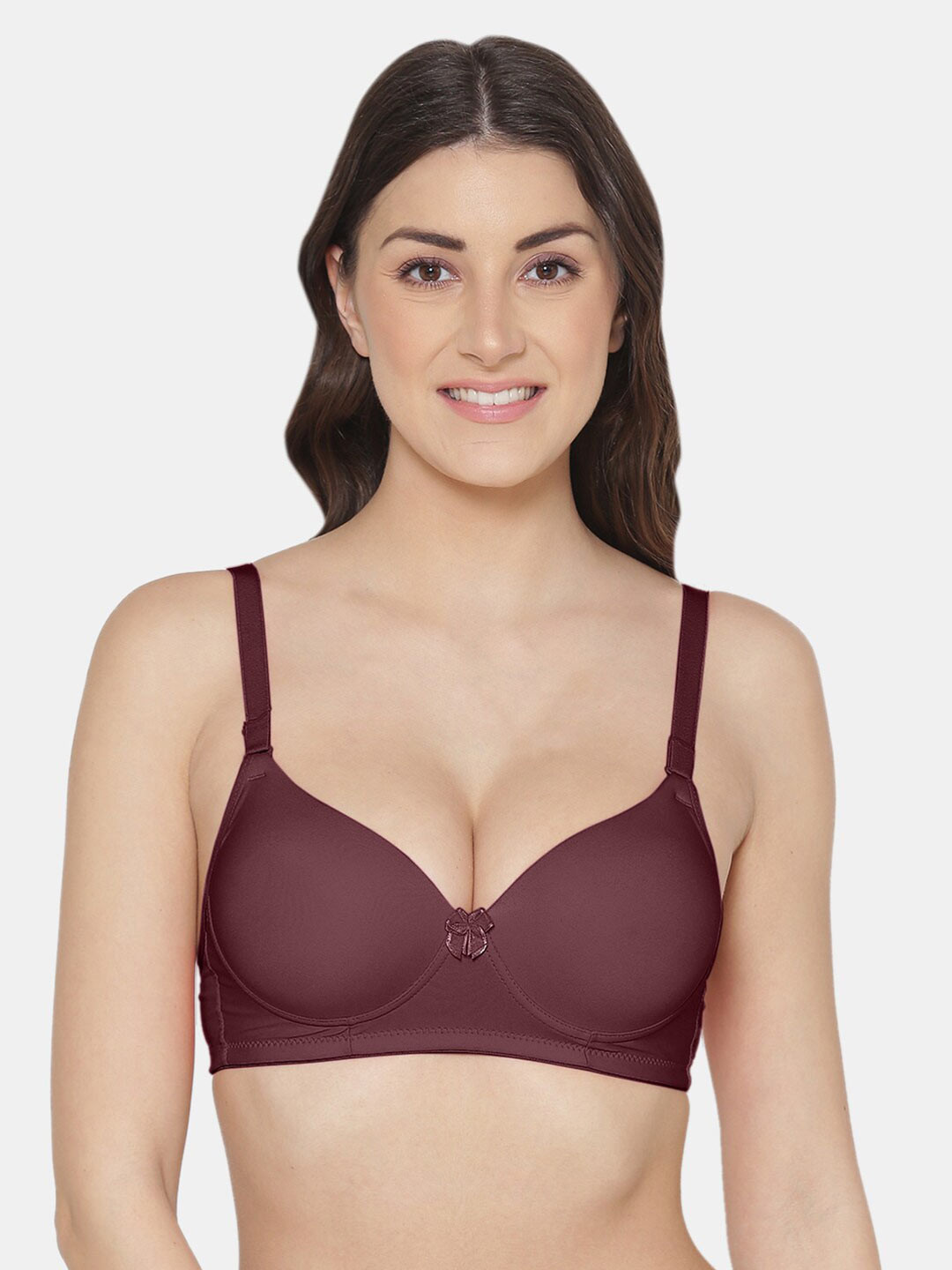 Tweens Pack of 1 Push-Up Soft Polyamide 3/4th Coverage Bra