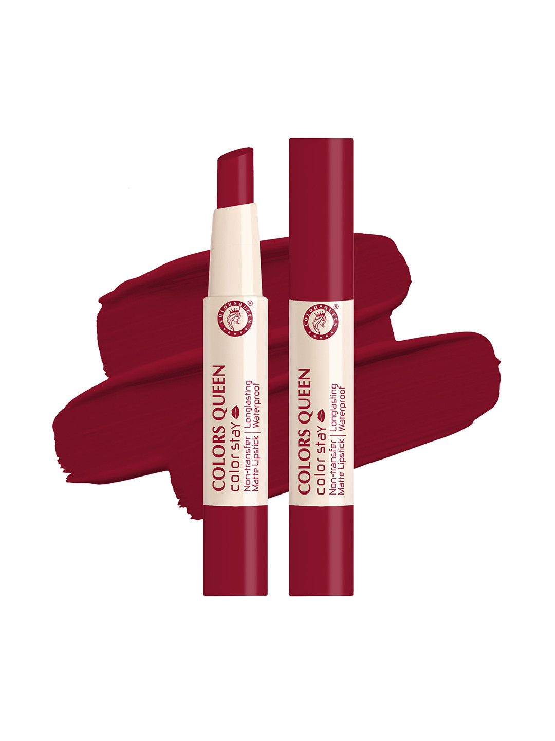 Colors Queen Color Stay Non-Transfer Lipstick - Plum Pretty 23