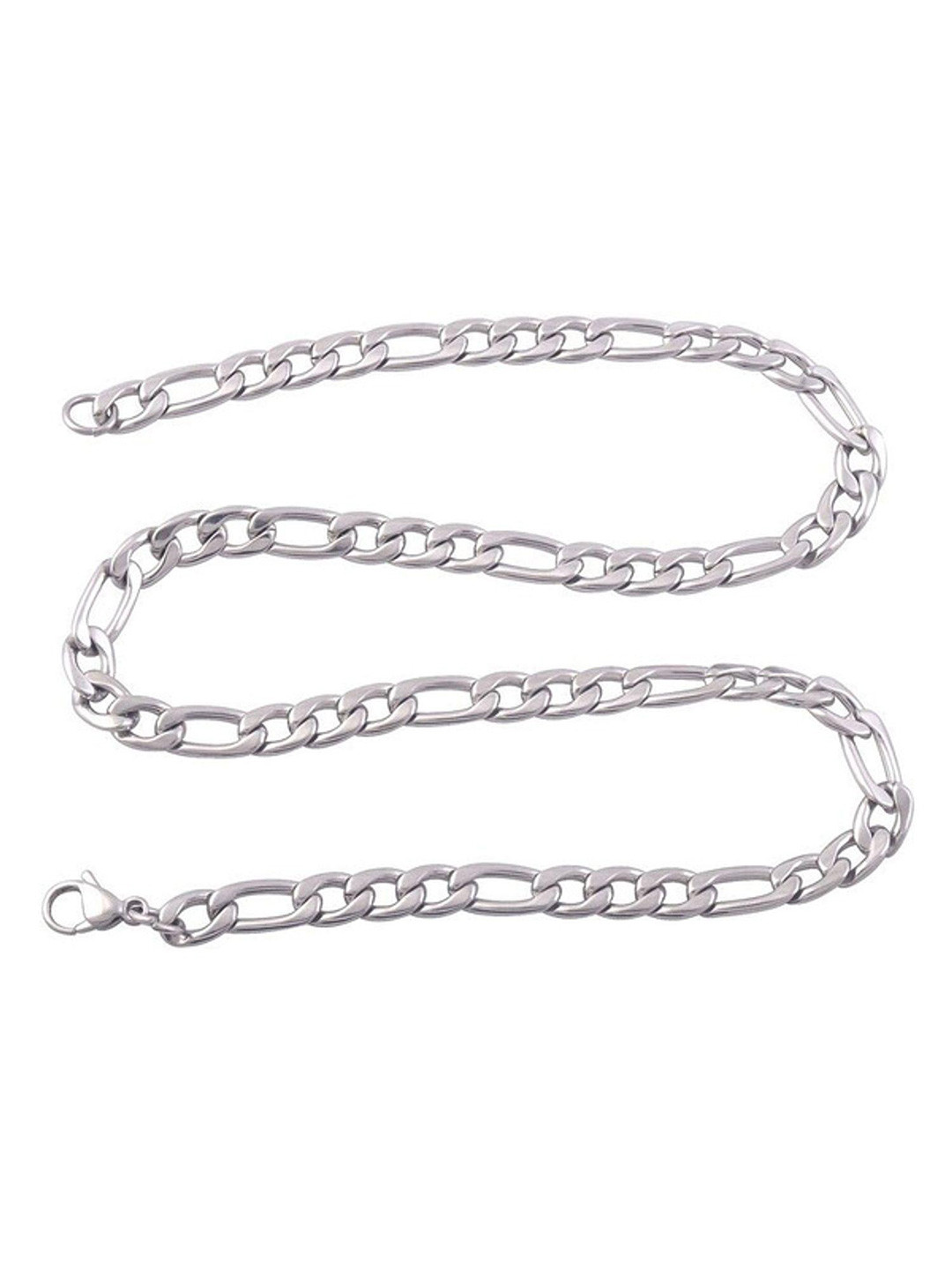MEENAZ Men Silver-Plated Choker Chain