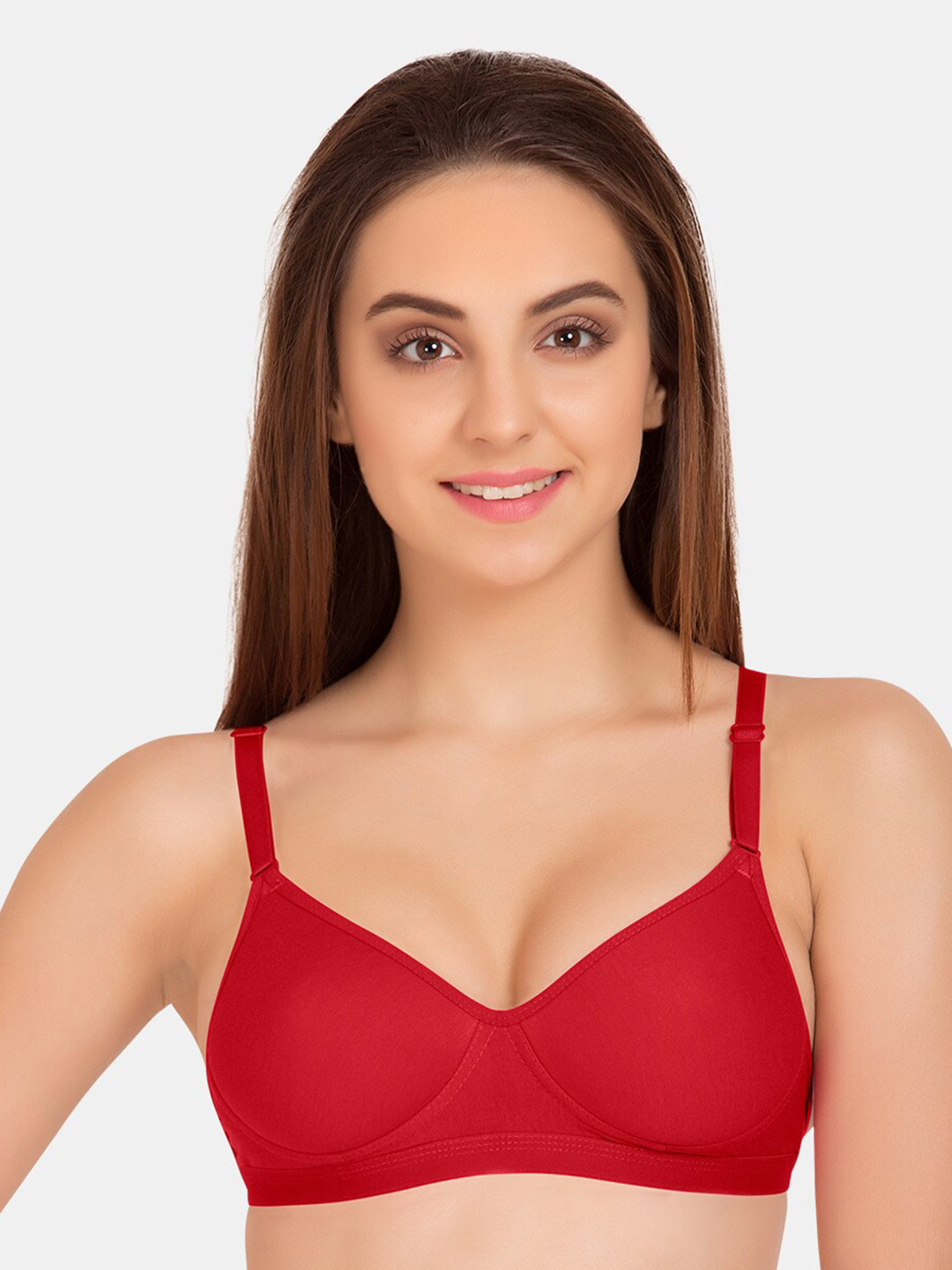 Tweens Full Coverage Lightly Padded All Day Comfort Cotton T-shirt Bra