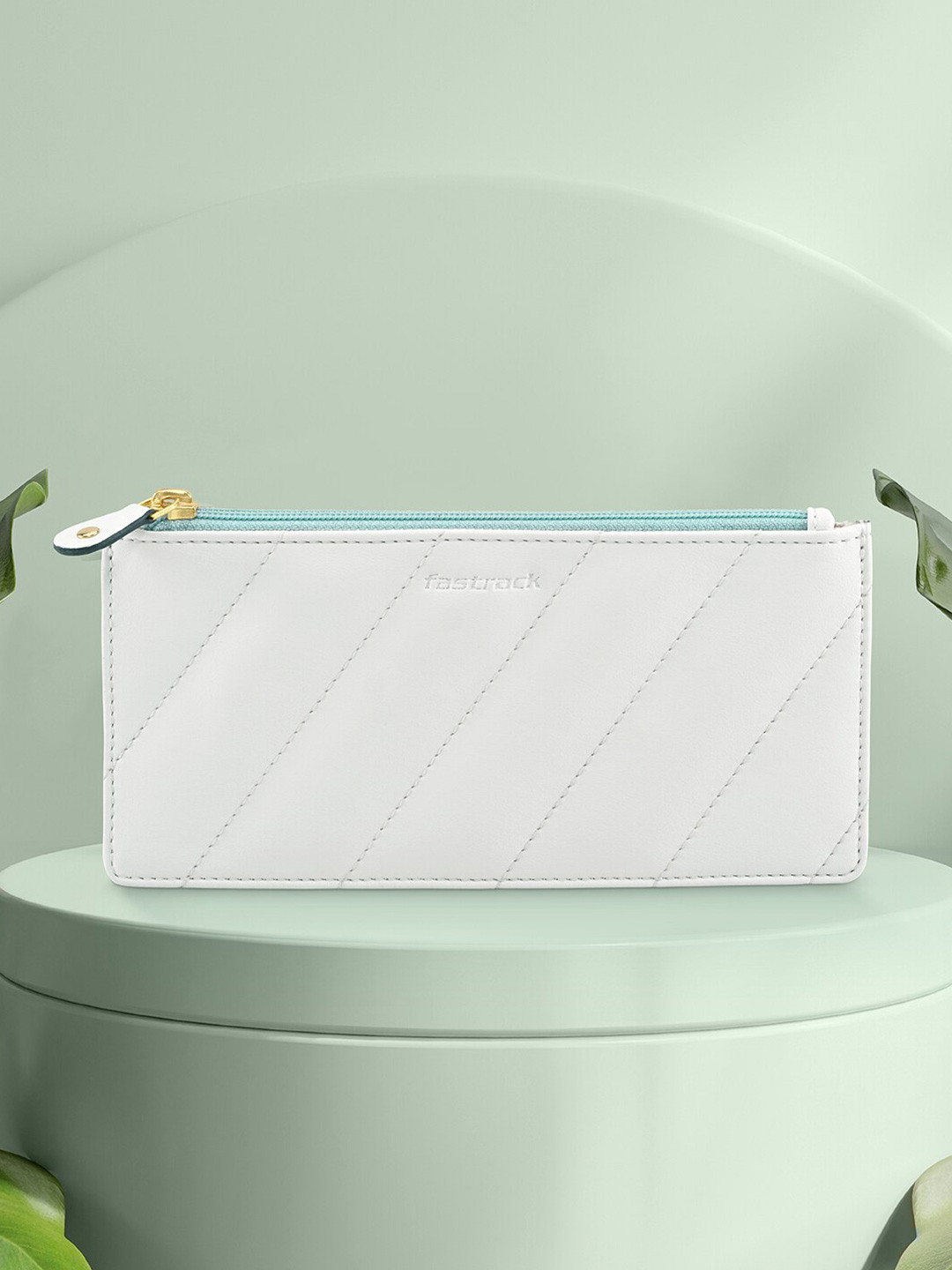 Fastrack Striped Purse Clutch