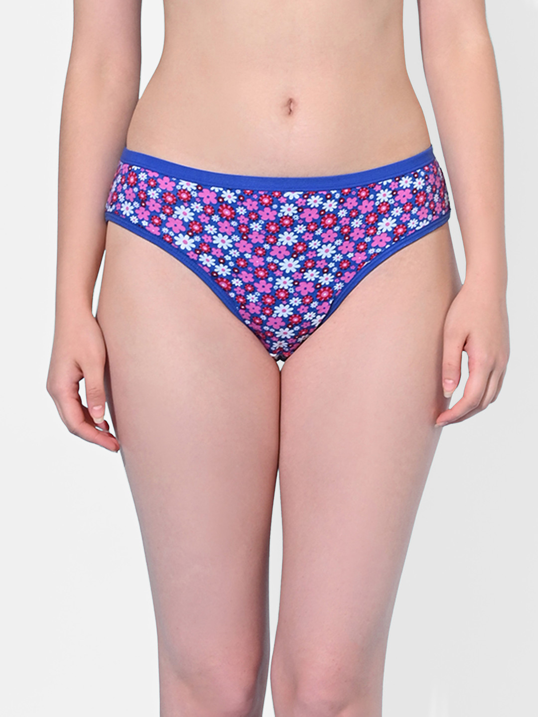FIMS Women Printed Hipster Briefs Sarika_Panty_Blue