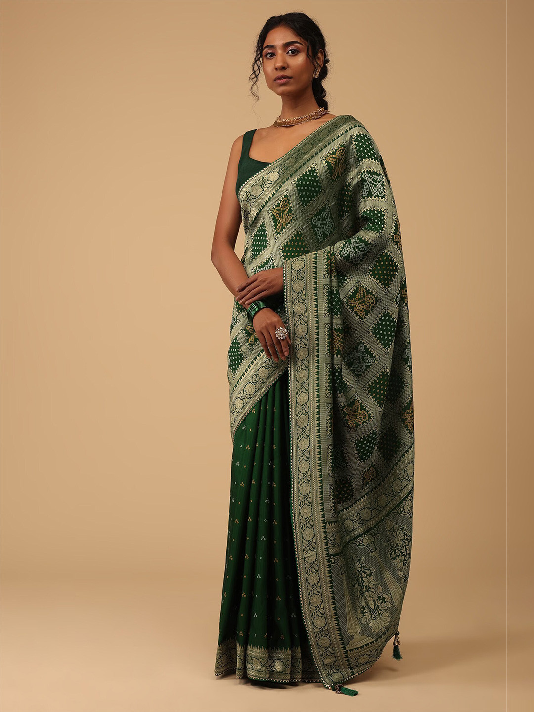 KALKI Fashion Woven Design Zari Saree
