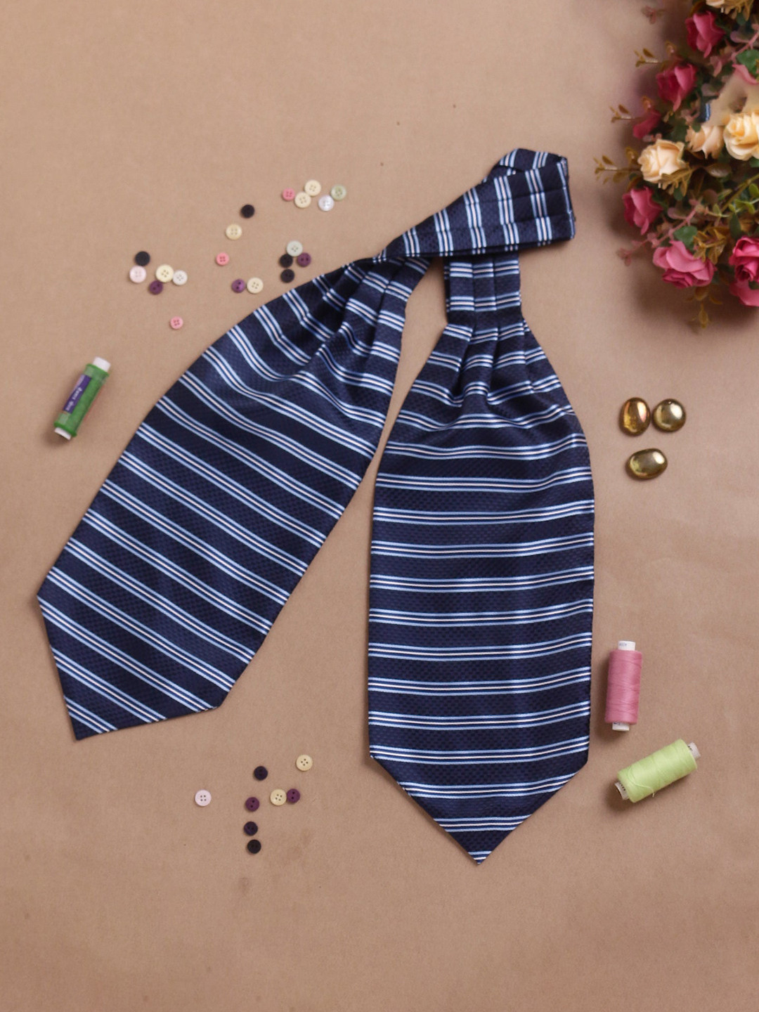 PELUCHE Horizontal Striped Cravat