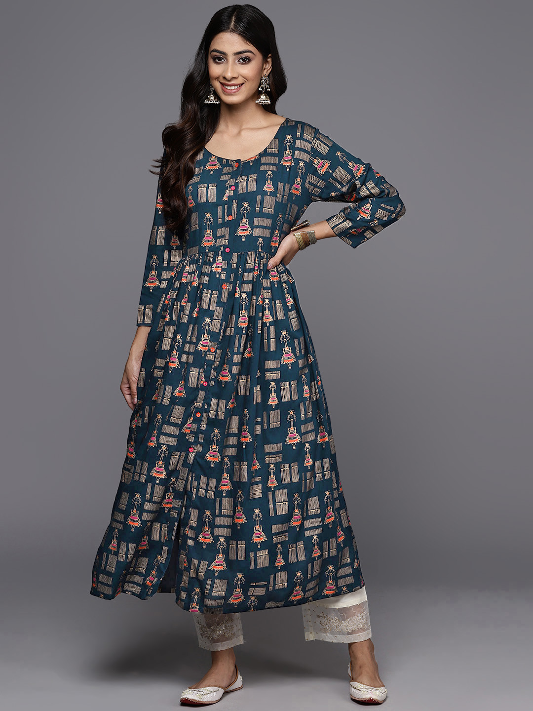 Varanga Abstract Printed Kurta
