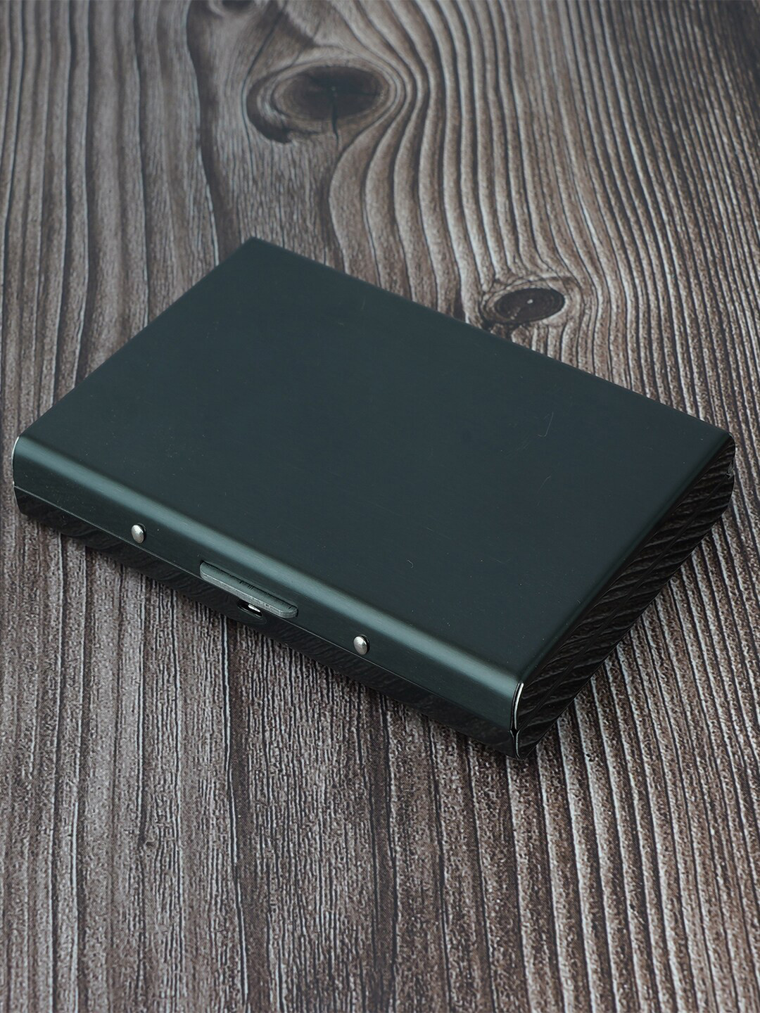 Style Shoes Unisex Metal Card Holder