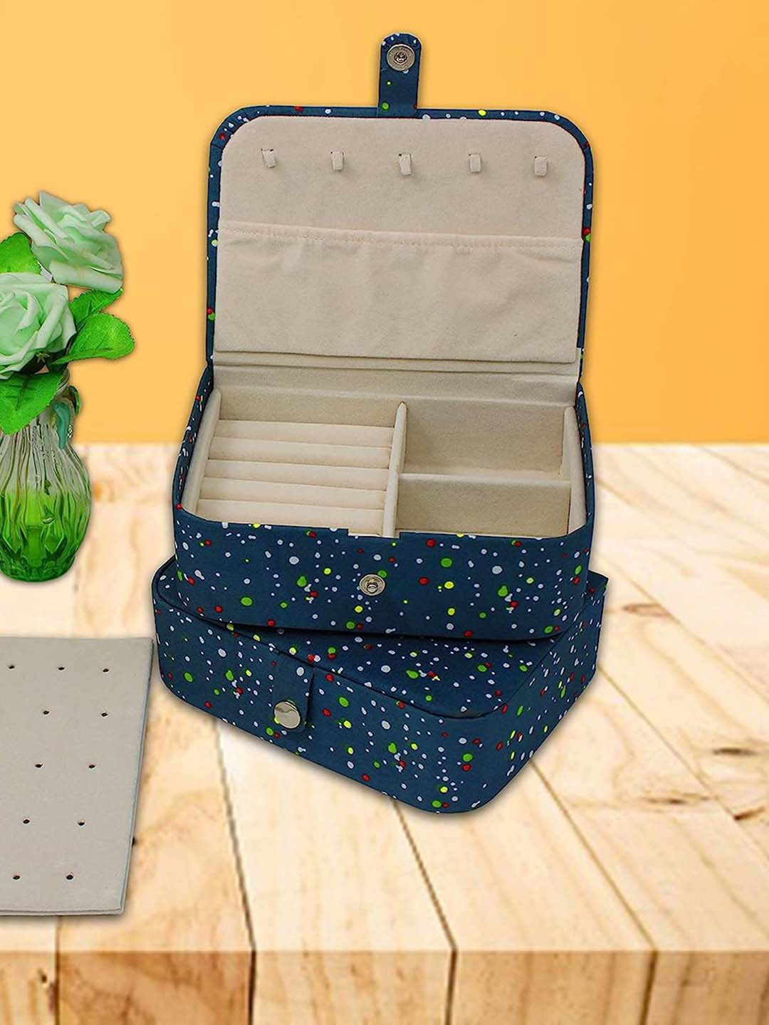 atorakushon Blue Jewellery Storage Organizer