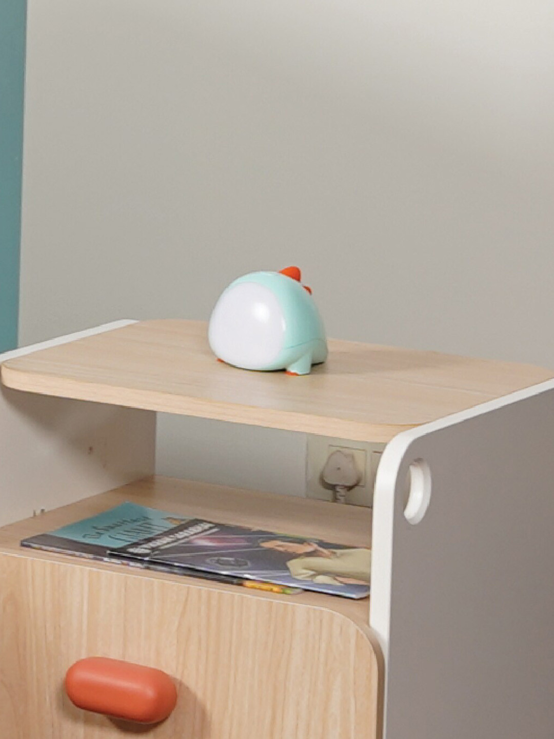 Smartsters Sea-Green & Grey Colourblocked Stegosaur Lamp