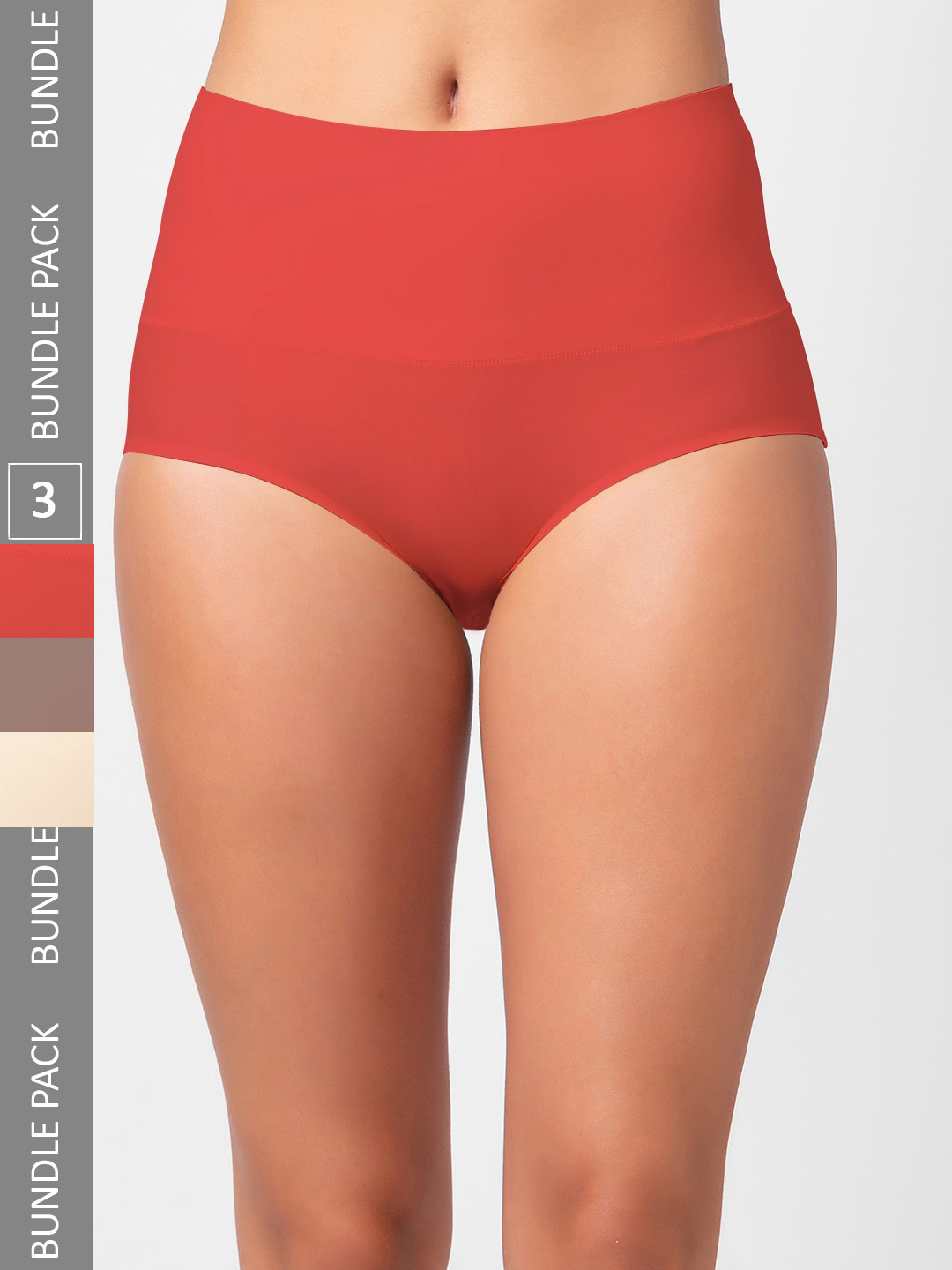 NOIRA Women Pack Of 3 Assorted Hipster Briefs 873_SBrPi_NO