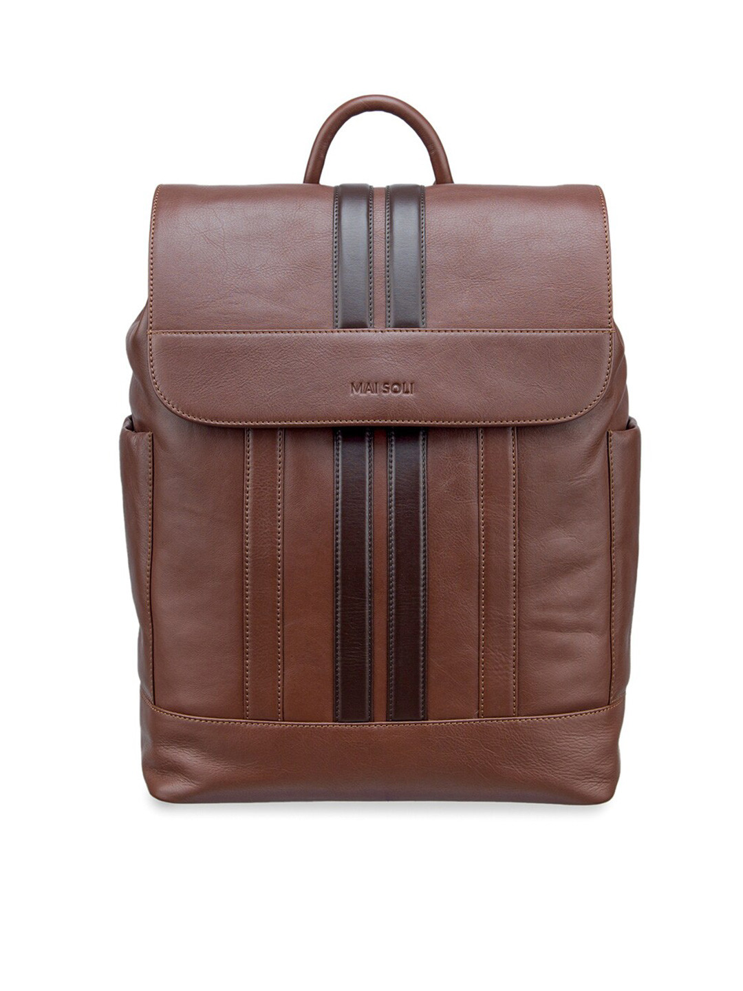 MAI SOLI Alpha Chestnut Brown Large Backpack
