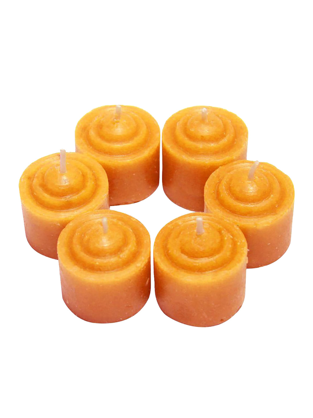 ZURU BUNCH 6-Pcs Orange Scented Candles