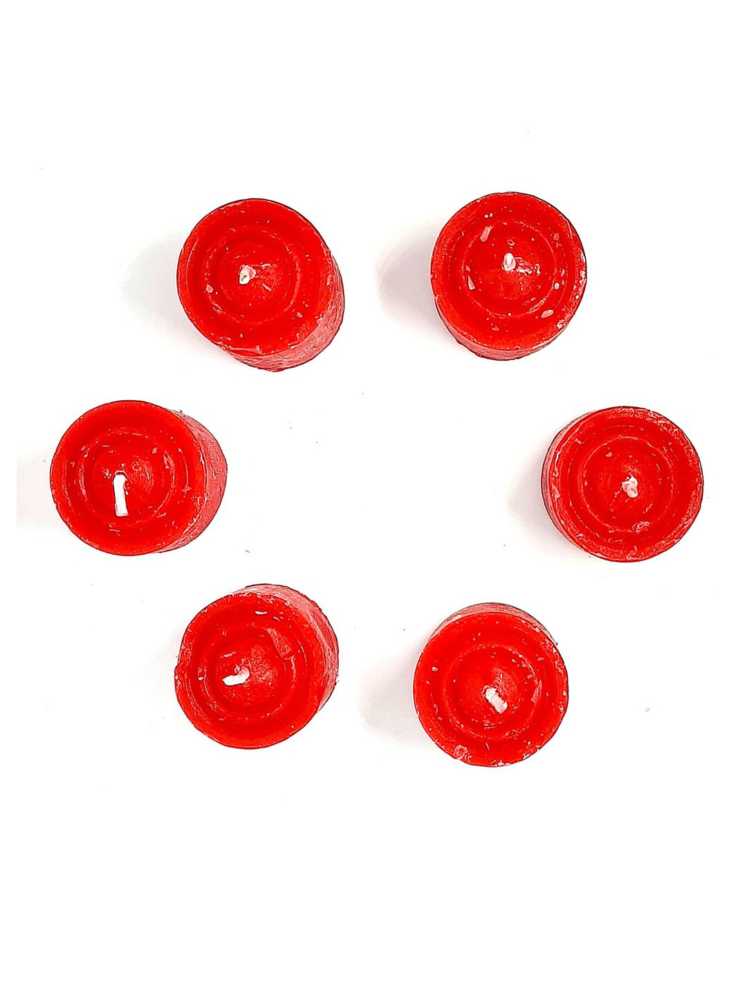 ZURU BUNCH 6-Pcs Red Scented Candles