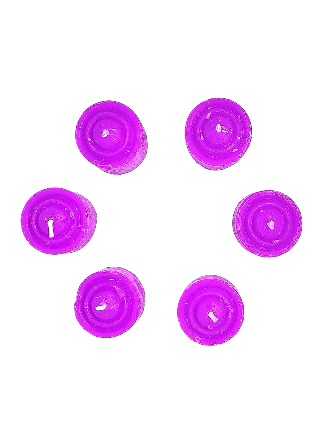 ZURU BUNCH 6-Pcs Magenta Scented Candles