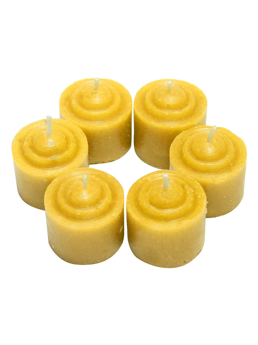 ZURU BUNCH 6-Pcs Yellow Scented Candles