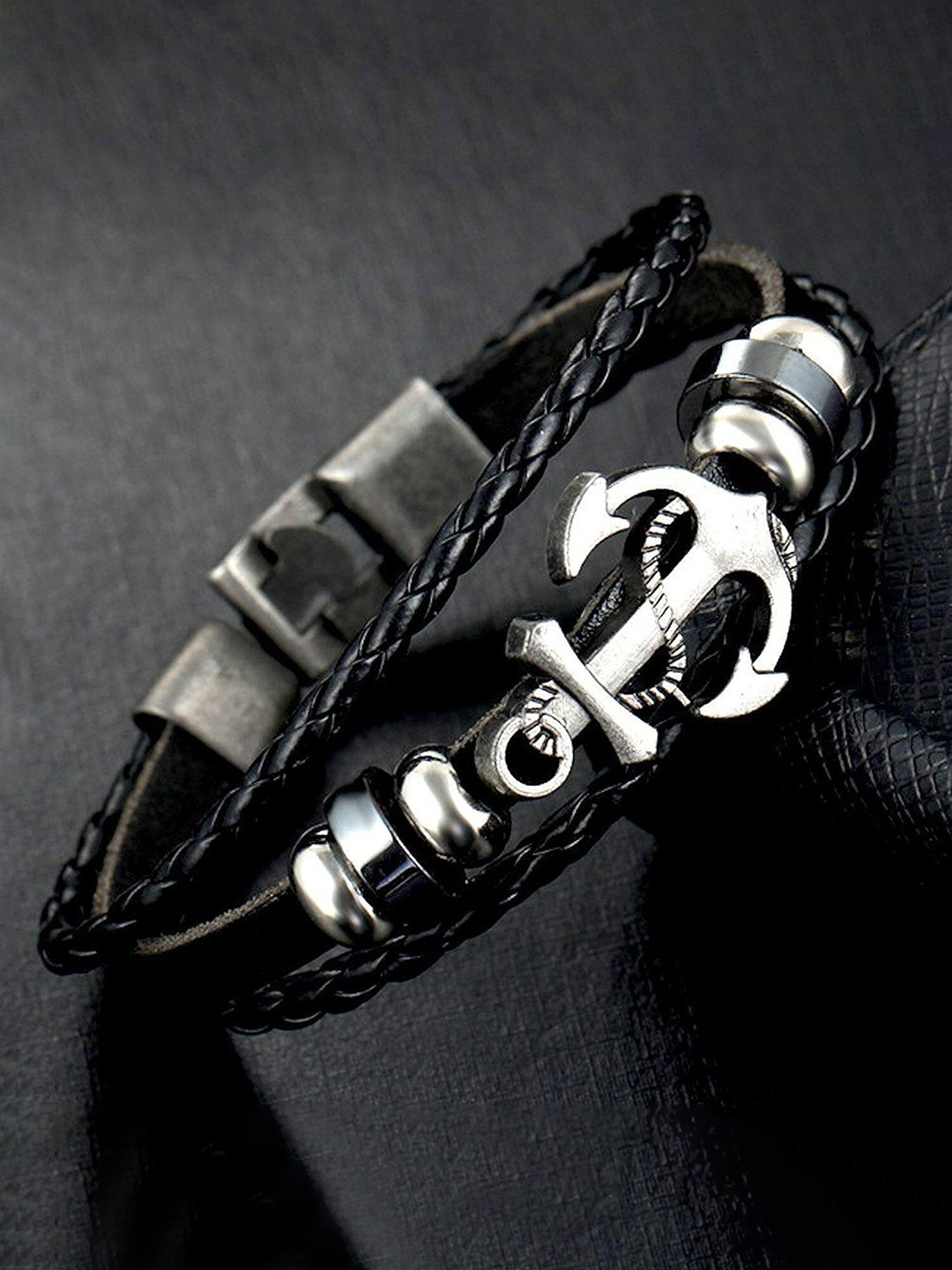 MYKI Men Afghan Wraparound Bracelet