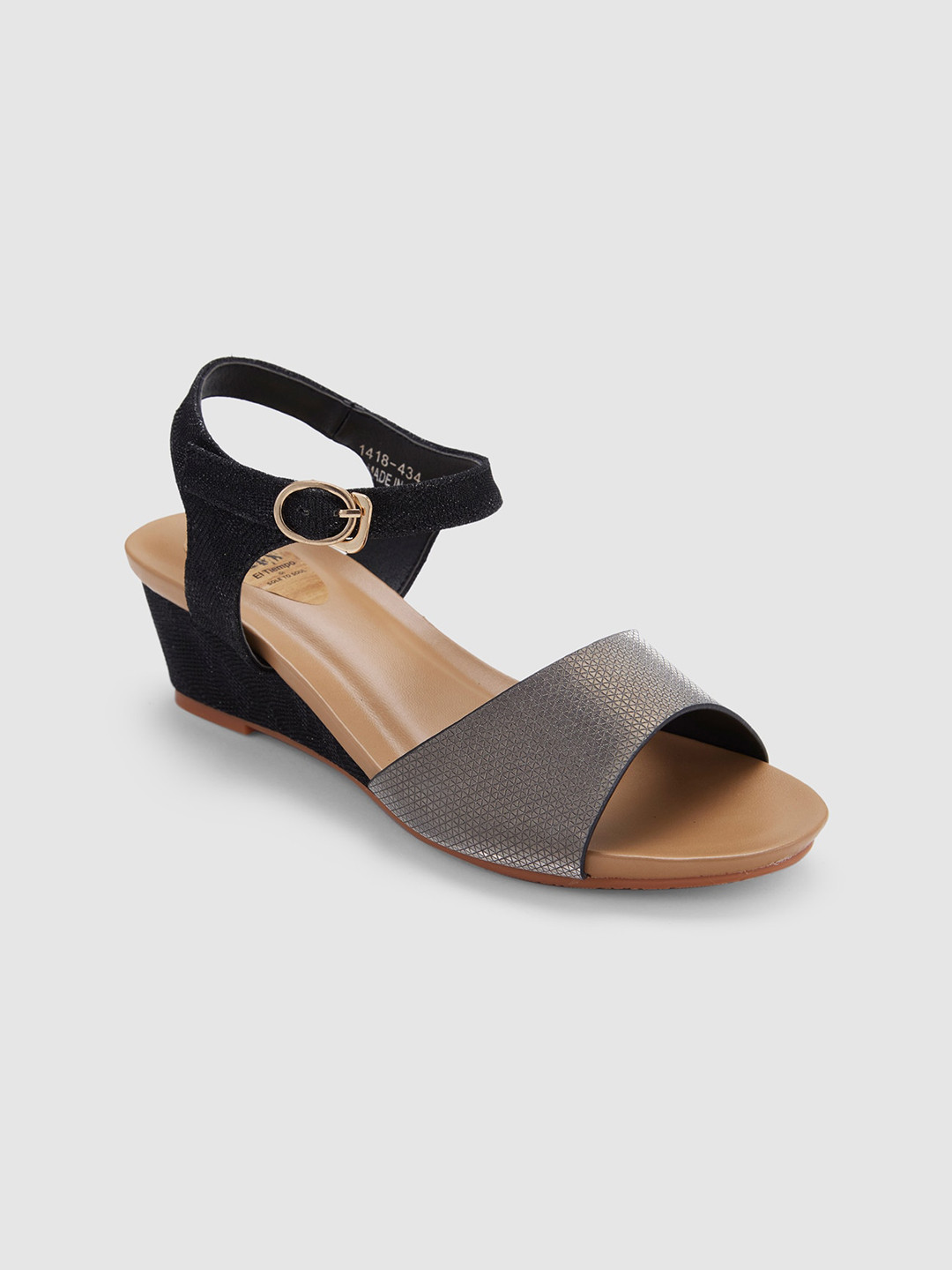 Sole To Soul Wedge Heels With Backstrap