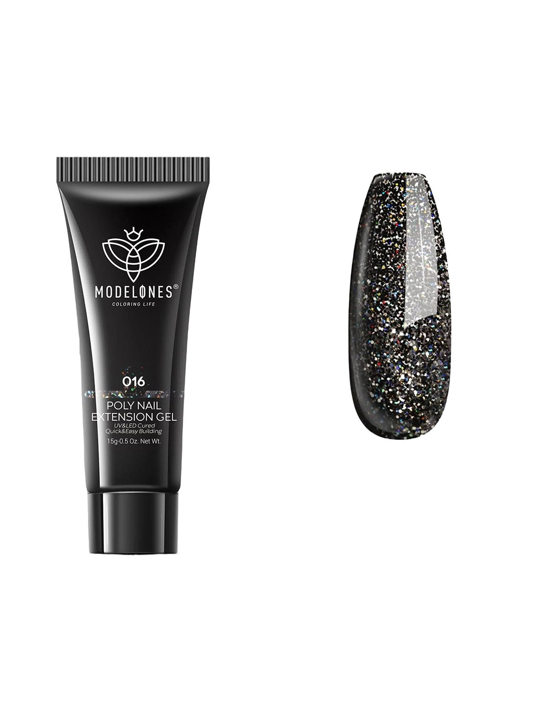 Modelones Long Lasting UV & LED Cured Poly Nail Extension Gel 15g - Rumors 016