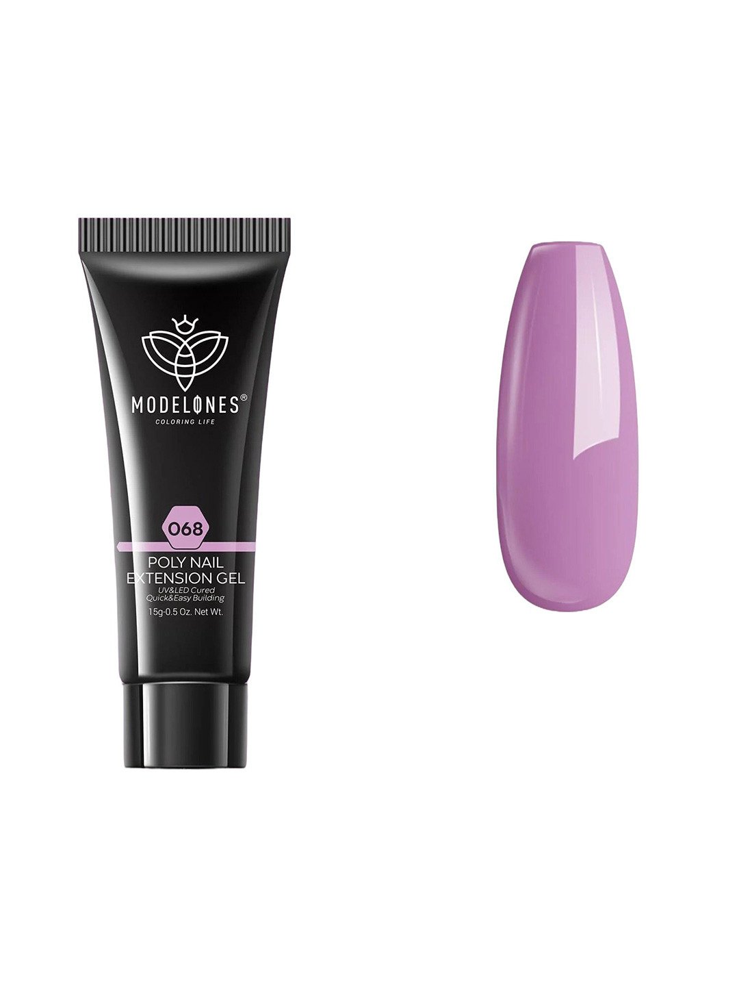Modelones Long Lasting UV & LED Cured Poly Nail Extension Gel 15g- Walking In Provence 068