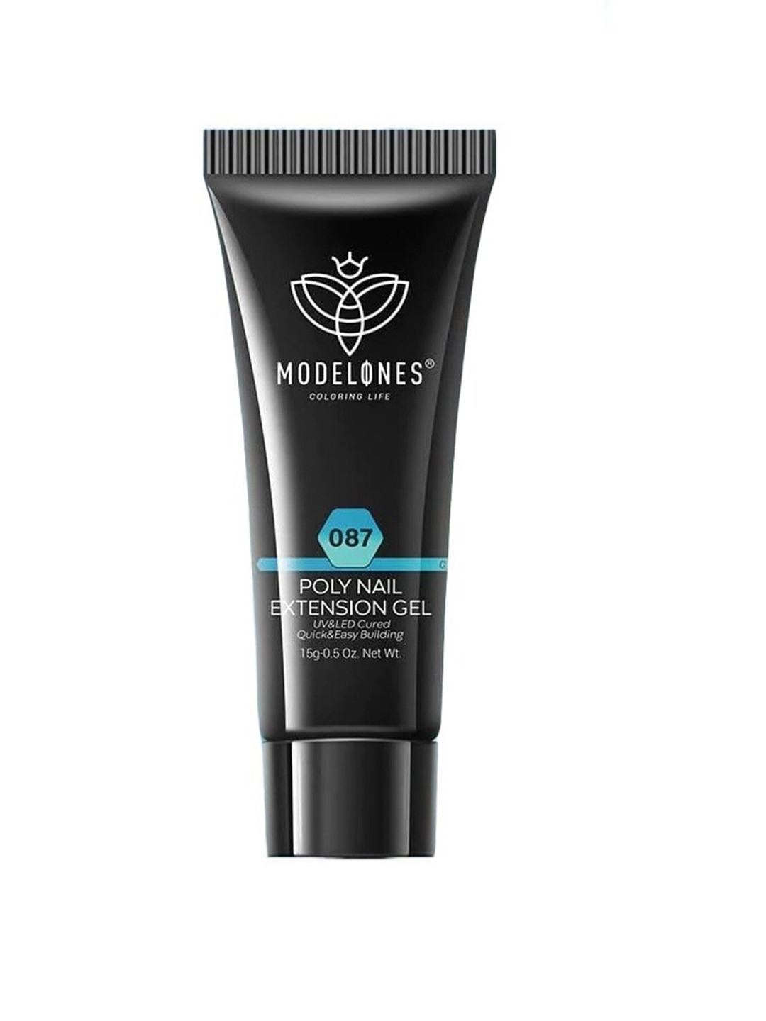 Modelones Long Lasting UV & LED Cured Poly Nail Extension Gel 15g - Ice Blue 087