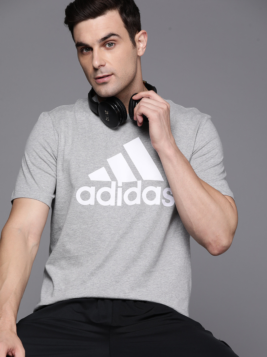 ADIDAS Brand Logo SJ Cotton T-shirt