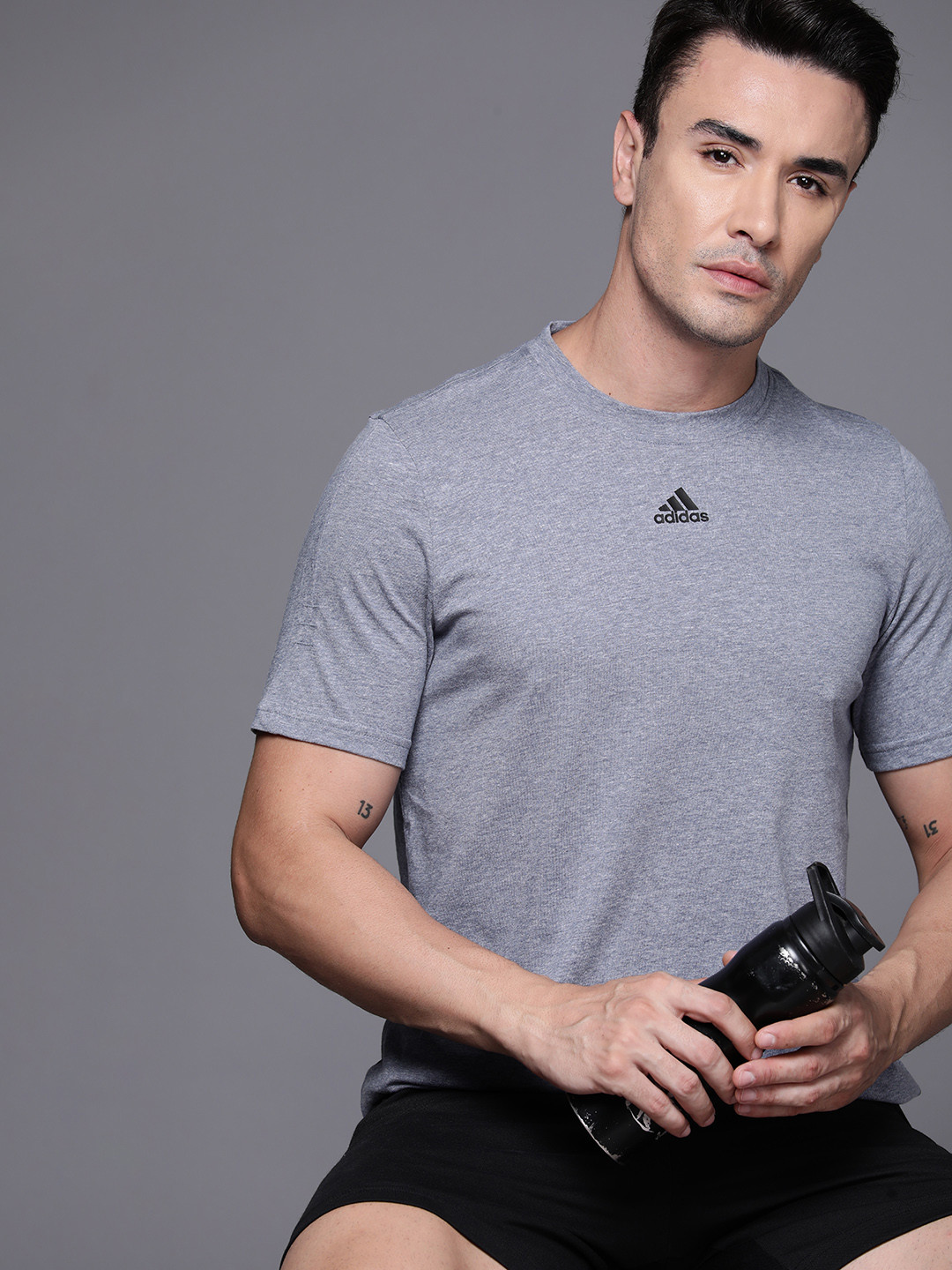 ADIDAS Melange Training T-shirt