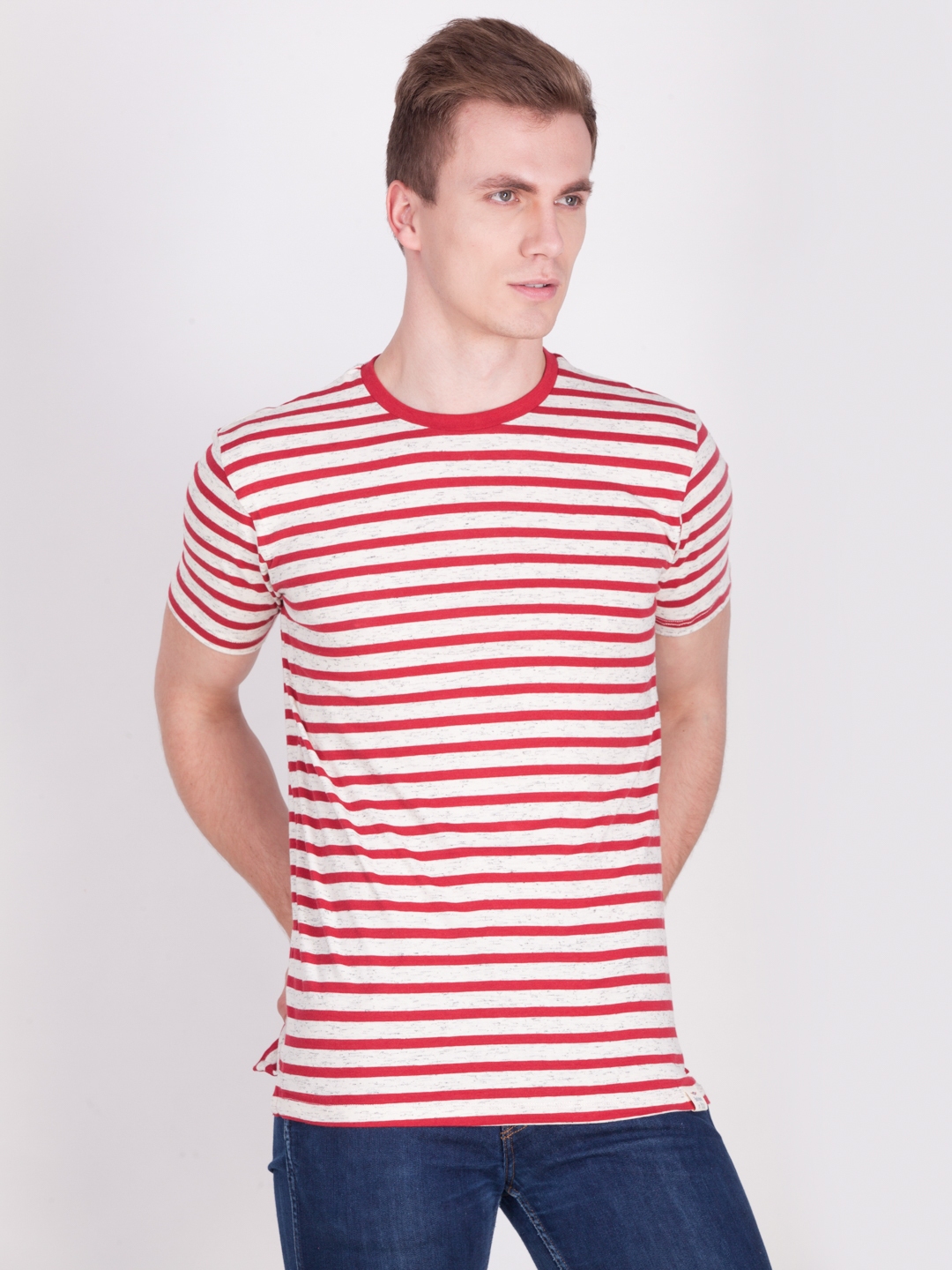 Buy Force NXT Men Red \u0026 White Striped
