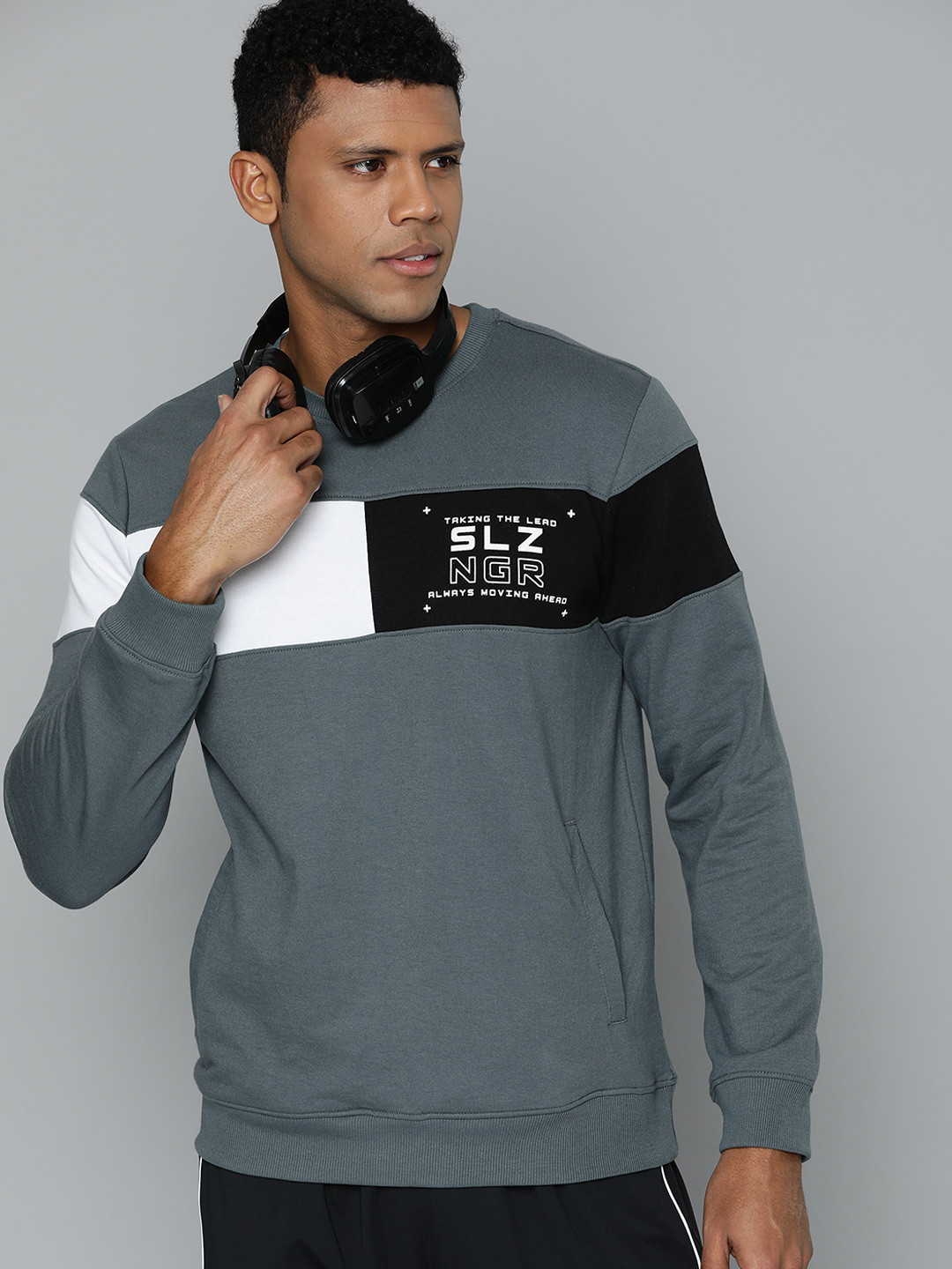 Slazenger Striped Sweatshirt