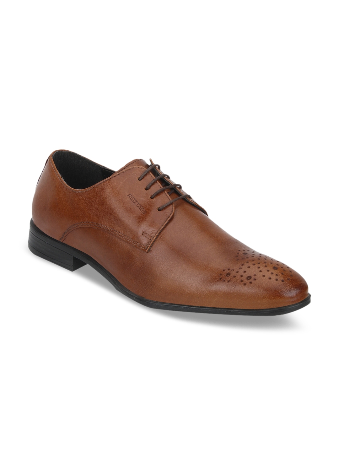 Red tape tan deals leather shoes