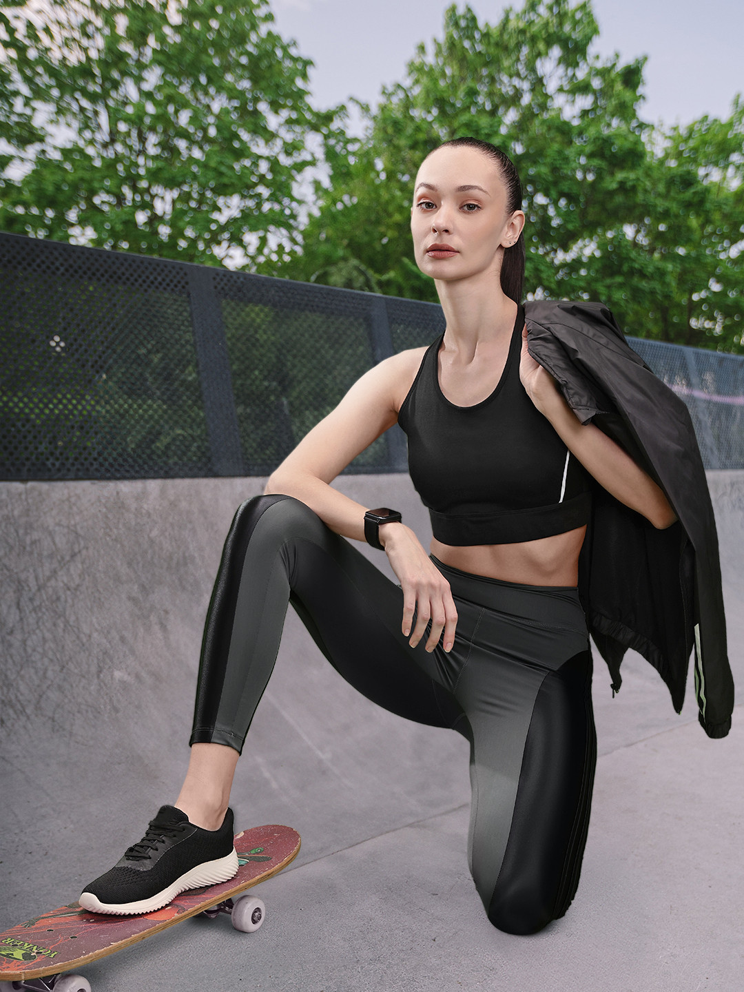 ADIDAS Originals Women High-Waist Panel 7/8th Tights