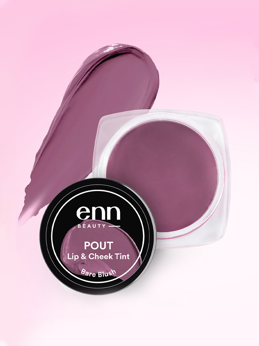 ENN Hydrating & Long Lasting SPF10 Lip & Cheek Tint with Avocado Oil 4g - Bare Blush