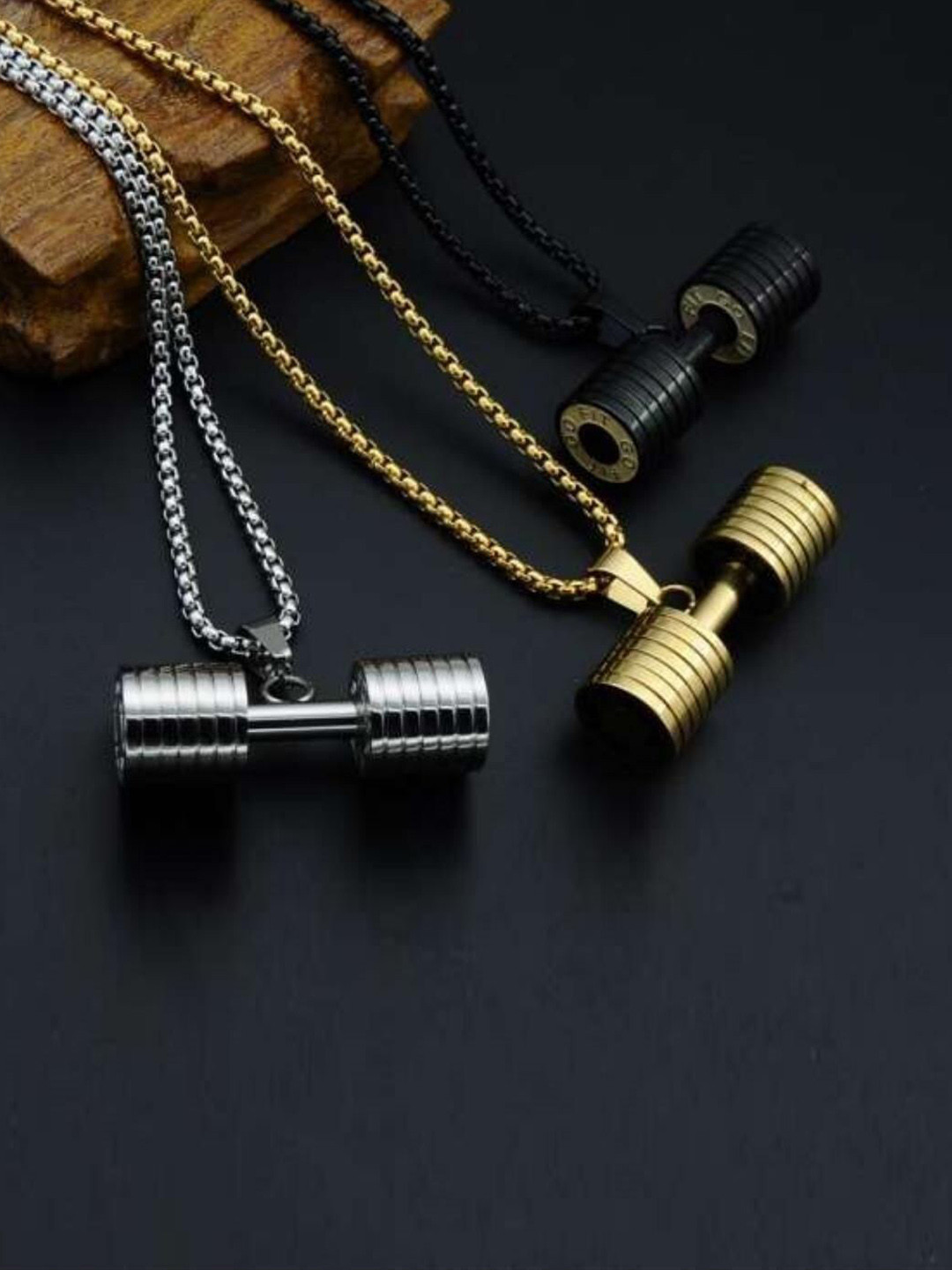 MYKI Go Fit Non-Fading Titanium Gym Fitness Pendant