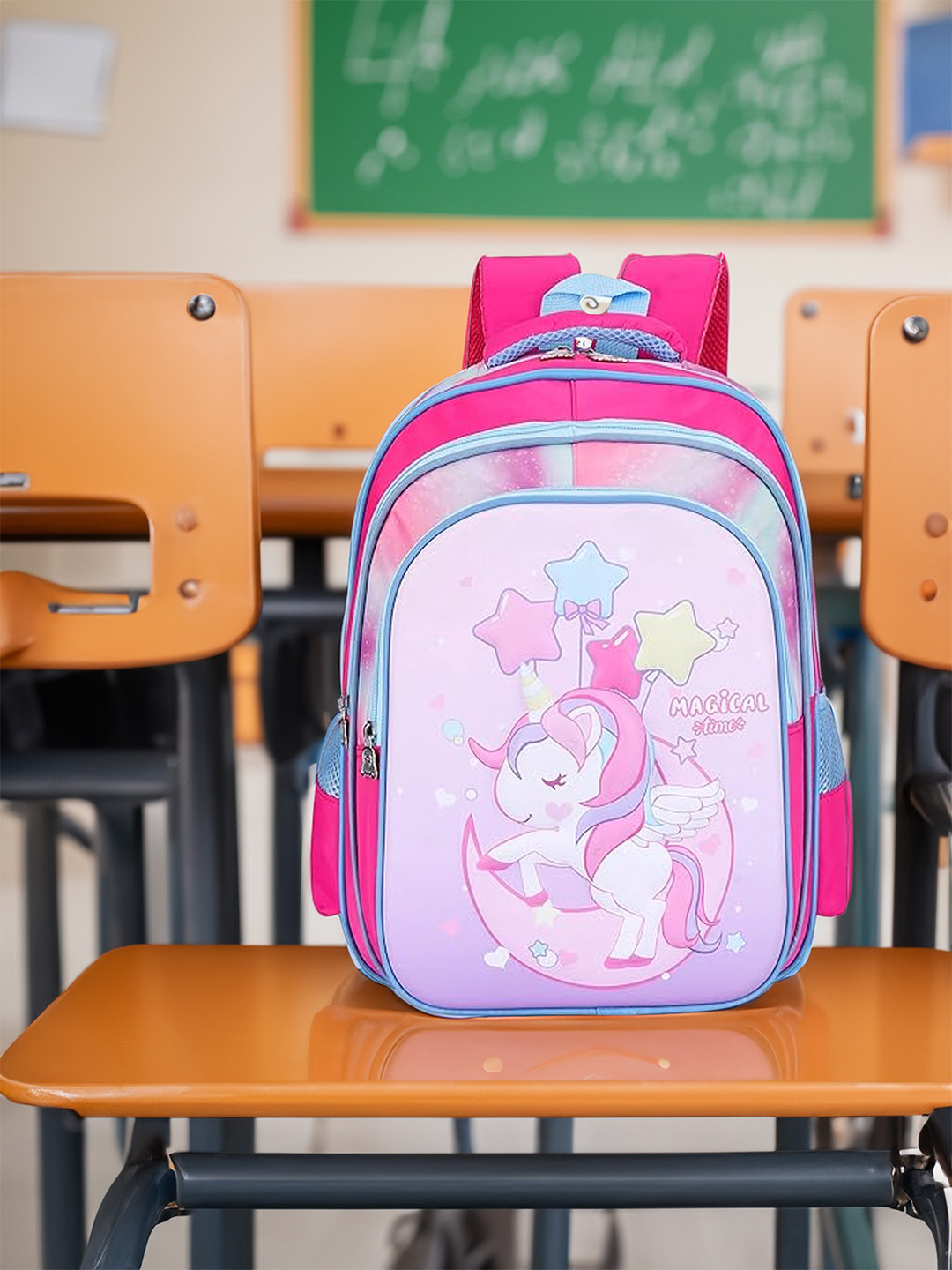 THE CLOWNFISH Kidventure Kids Graphic Printed Backpack