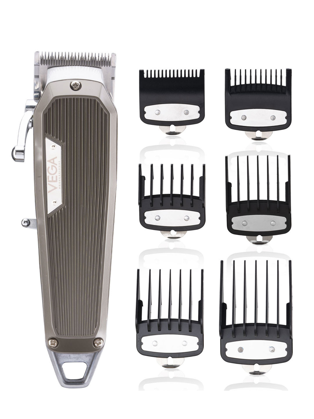 VEGA PROFESSIONAL VPPHC-04 Pro Star Hair Clipper - Silver Toned