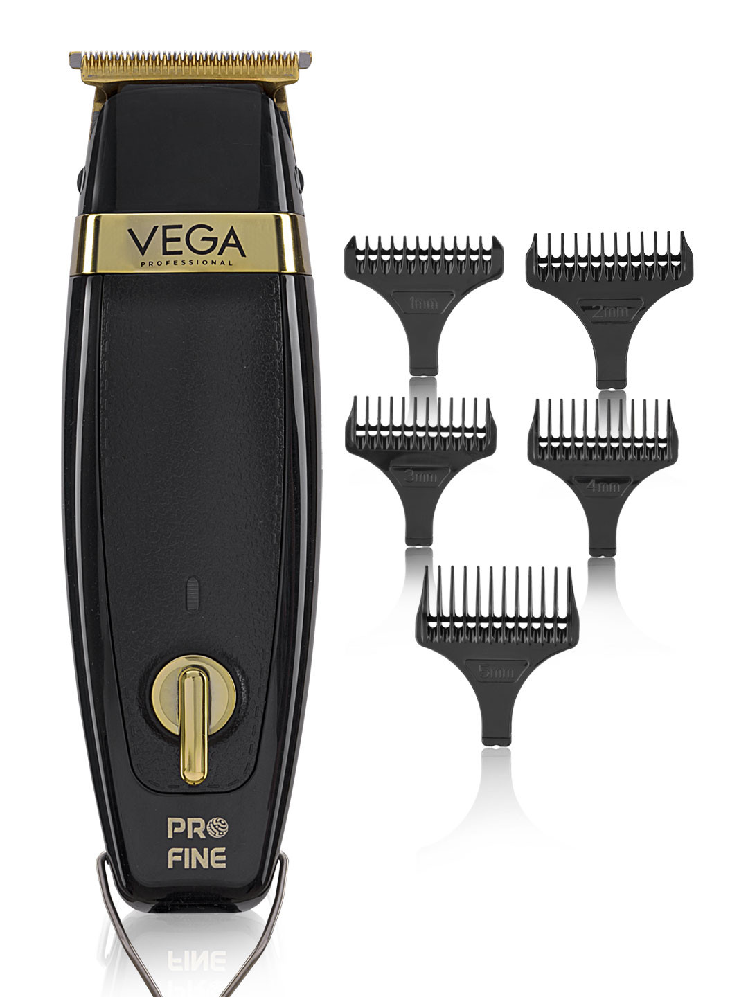 VEGA PROFESSIONAL VPMHT-05 Pro Fine Hair Trimmer - Black