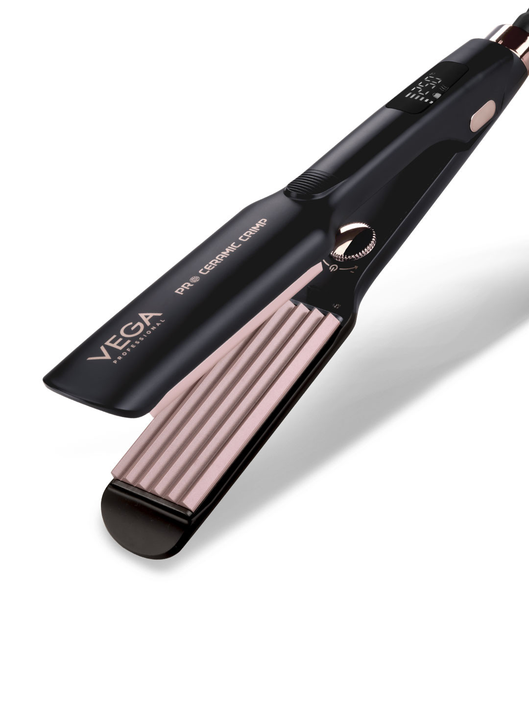 VEGA PROFESSIONAL VPPMS-01 Pro Ceramic Crimp Hair Crimper - Black