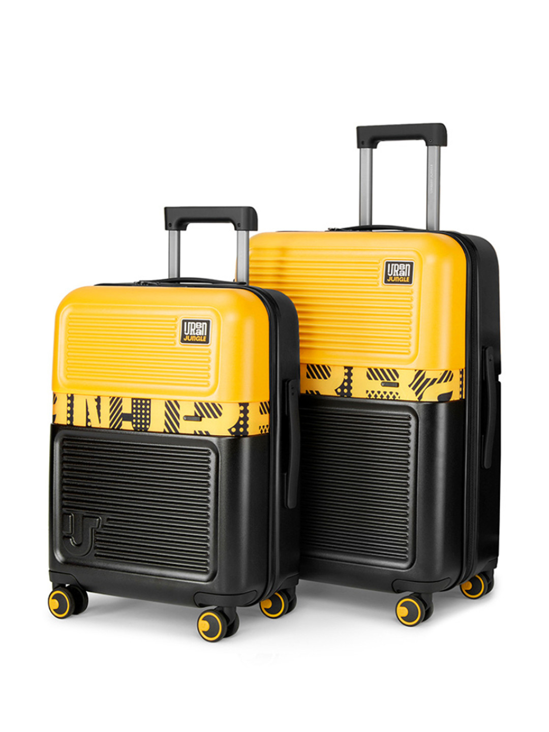 Urban Jungle By Safari Set Of 2 Hardside Trolley Polycarboante Suitcase