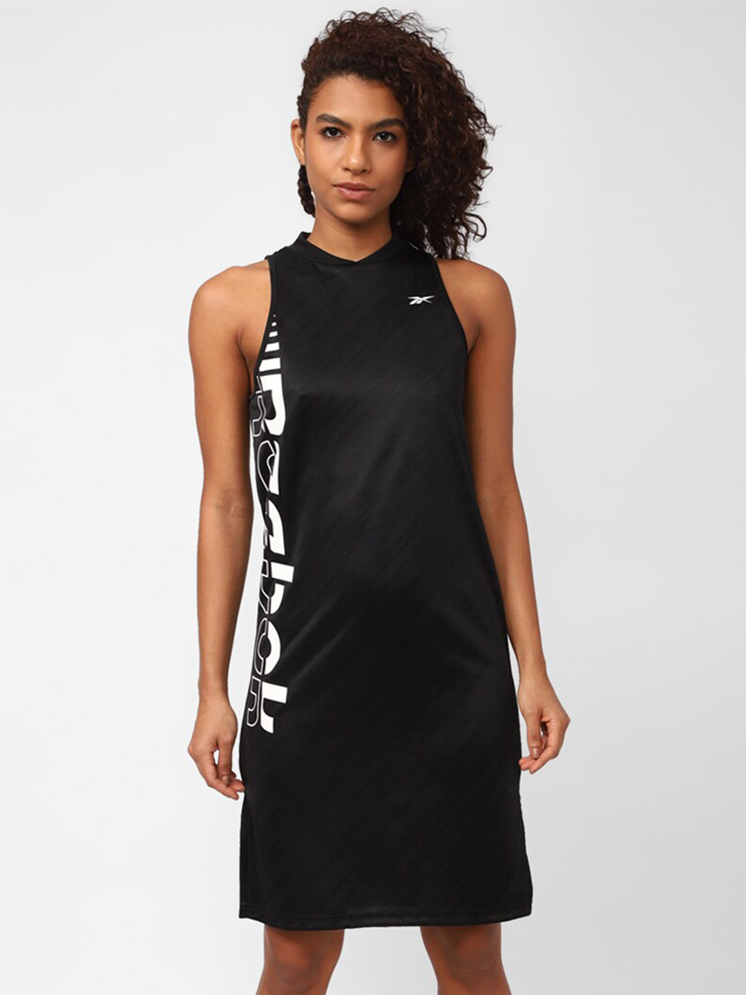 Reebok Brand Logo-Printed WOR MYT Sheath Dress