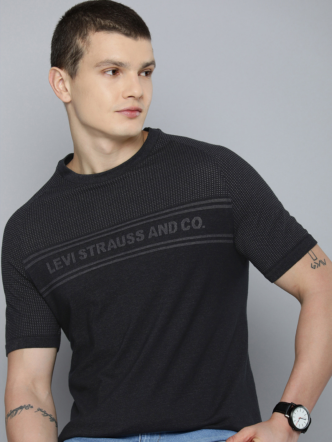 Levis  Brand Logo Printed T-shirt