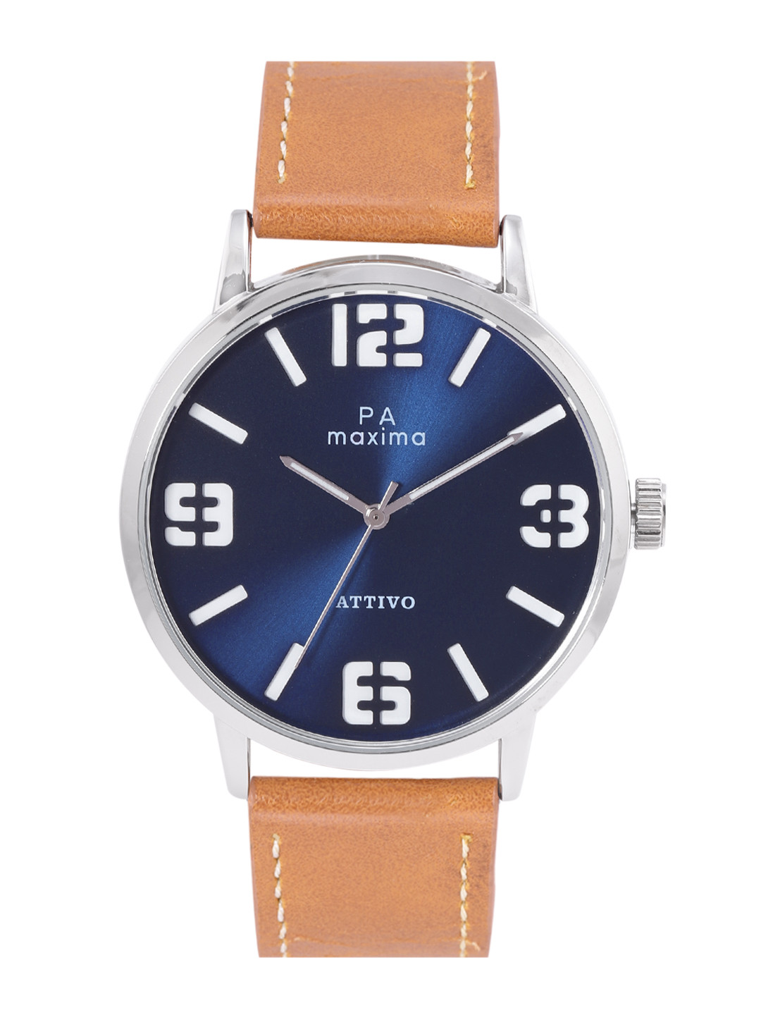 maxima Men Regular Straps Analogue Watch 54620LAGI