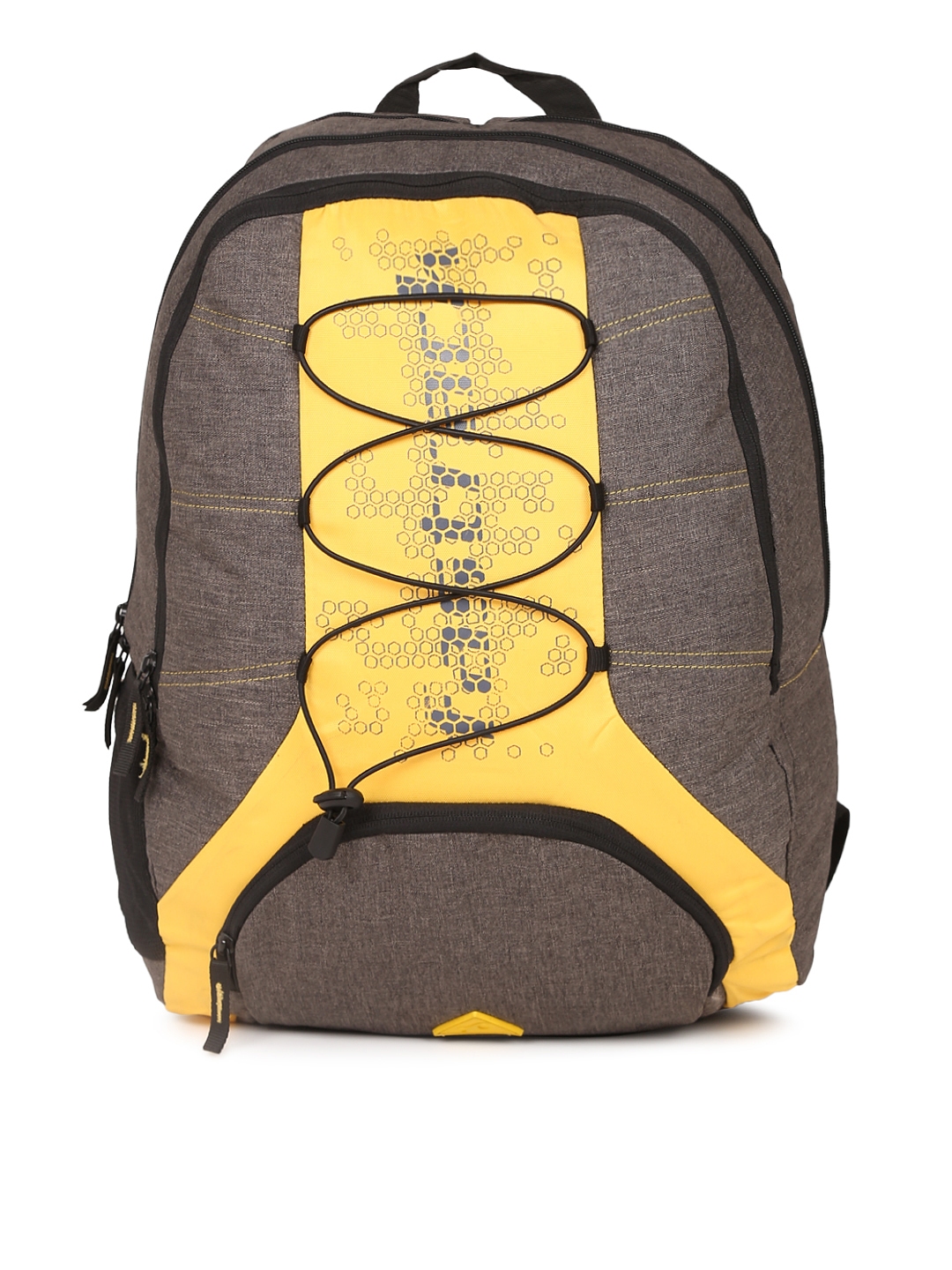 fastrack grey backpack