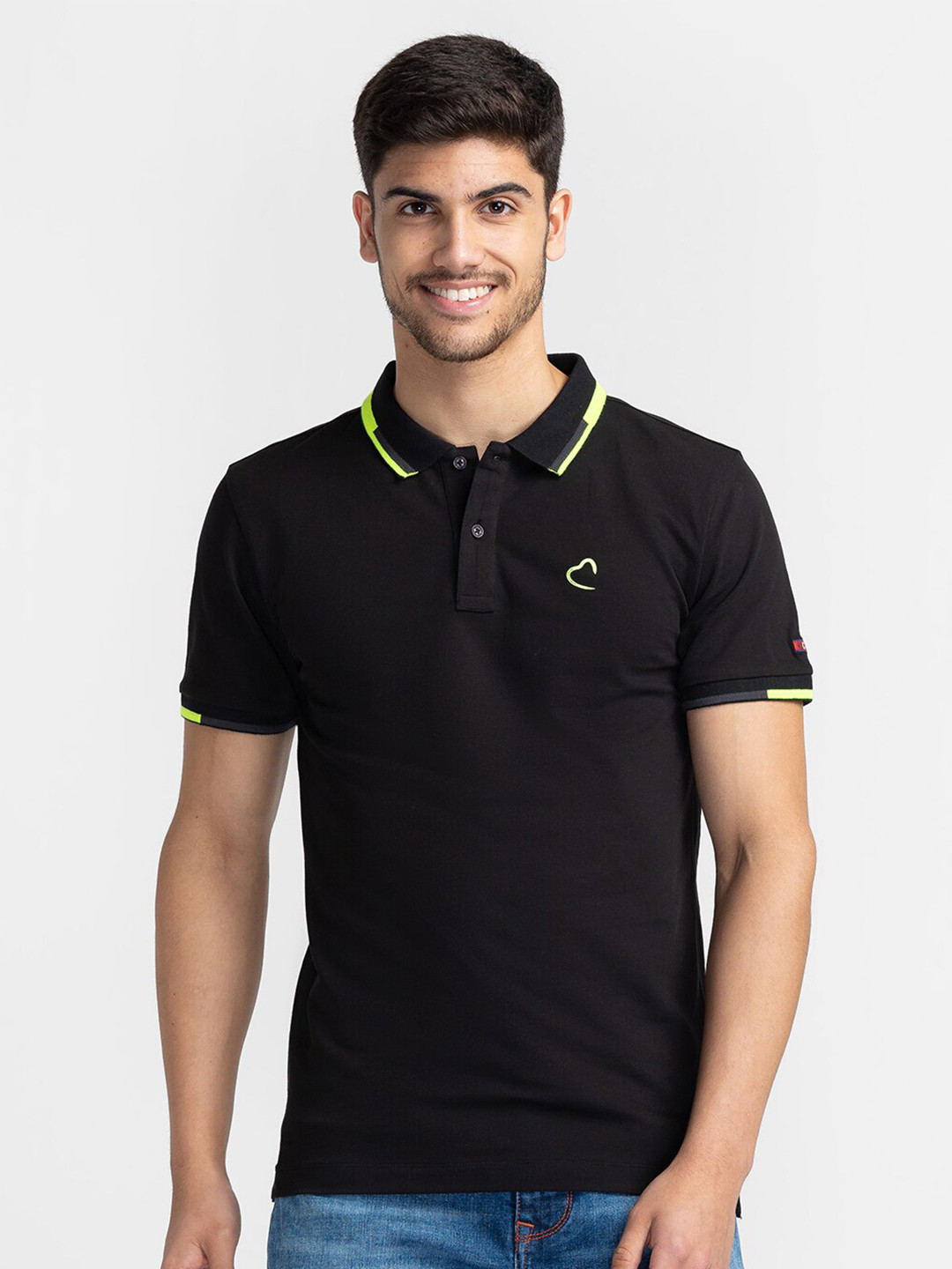 Being Human Regular Fit Polo Collar T-shirt
