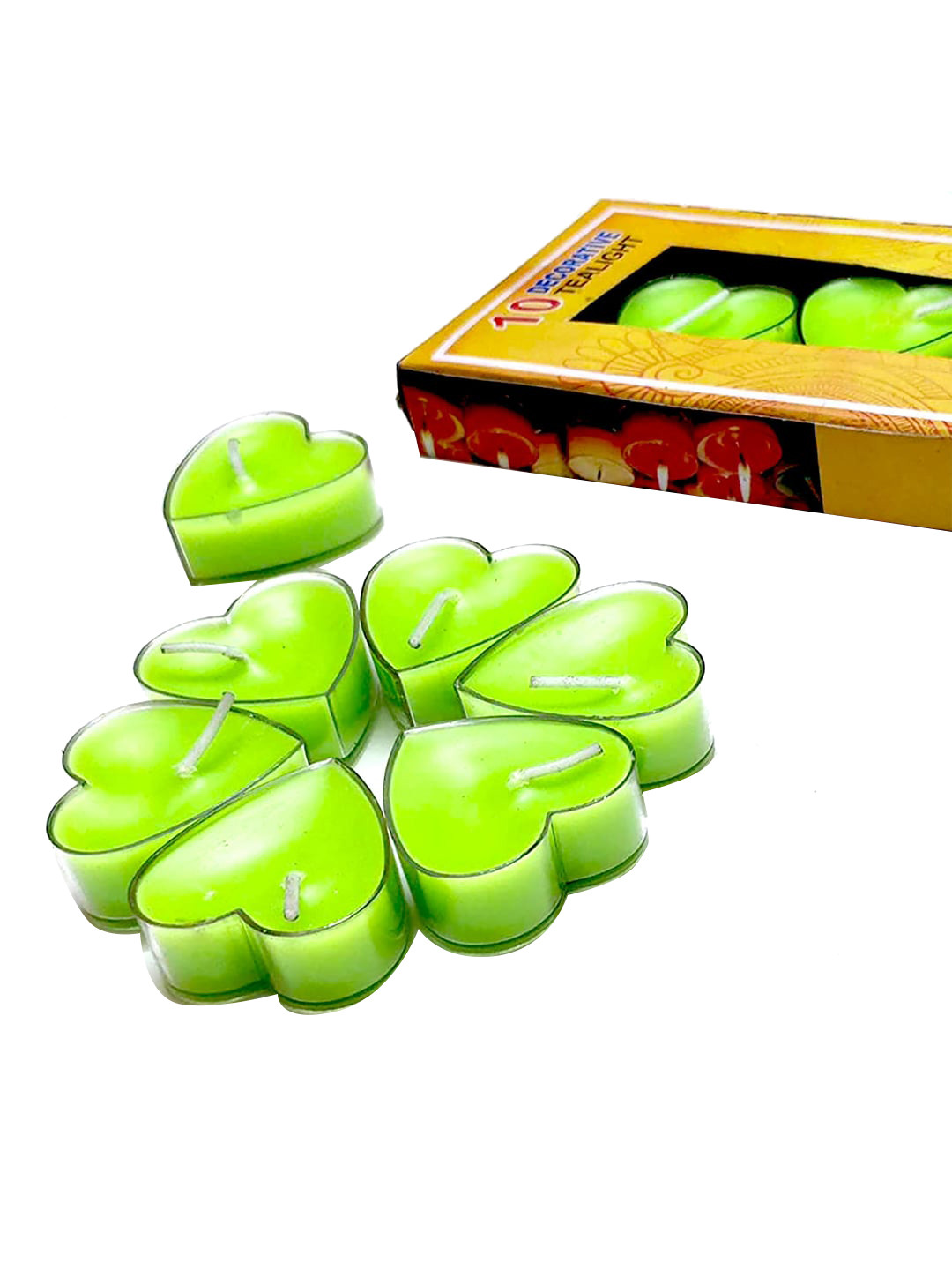 ZURU BUNCH 3 Pieces Green Tealight Candles