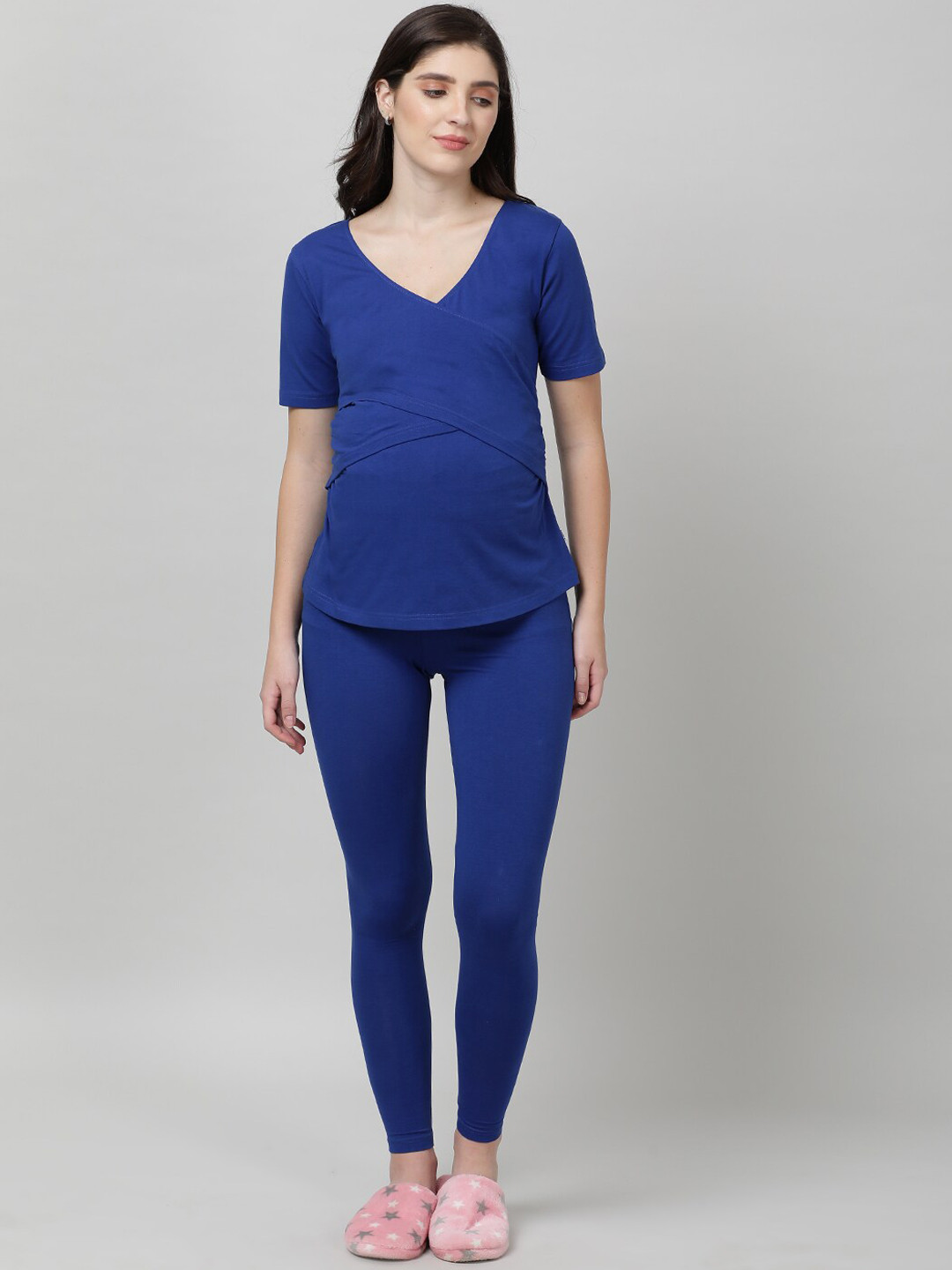 mackly T-shirt &  Pyjamas Maternity Night suit