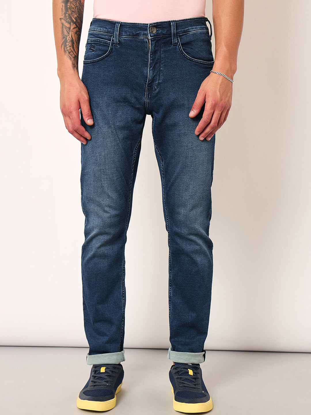 Lee Men Light Fade Clean Look Stretchable Jeans